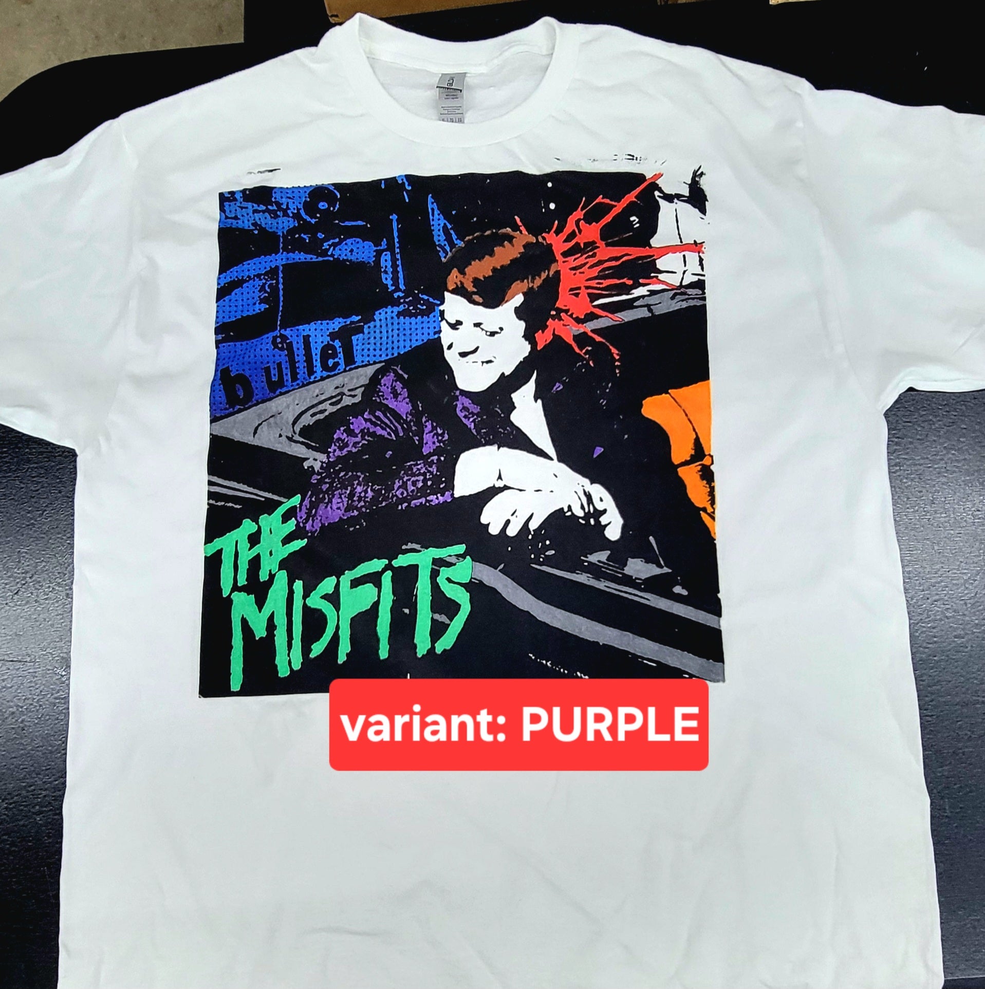 Misfits BULLET Album Art (1978 Punk Single E.P.) T-Shirt