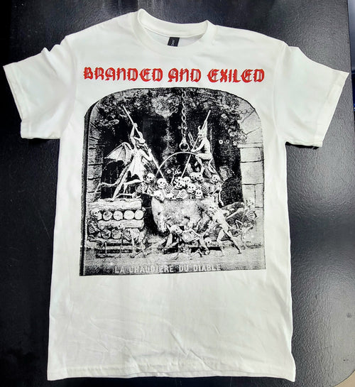 BRANDED & EXILED 'Devil's Cauldron' Screenprint T-shirt