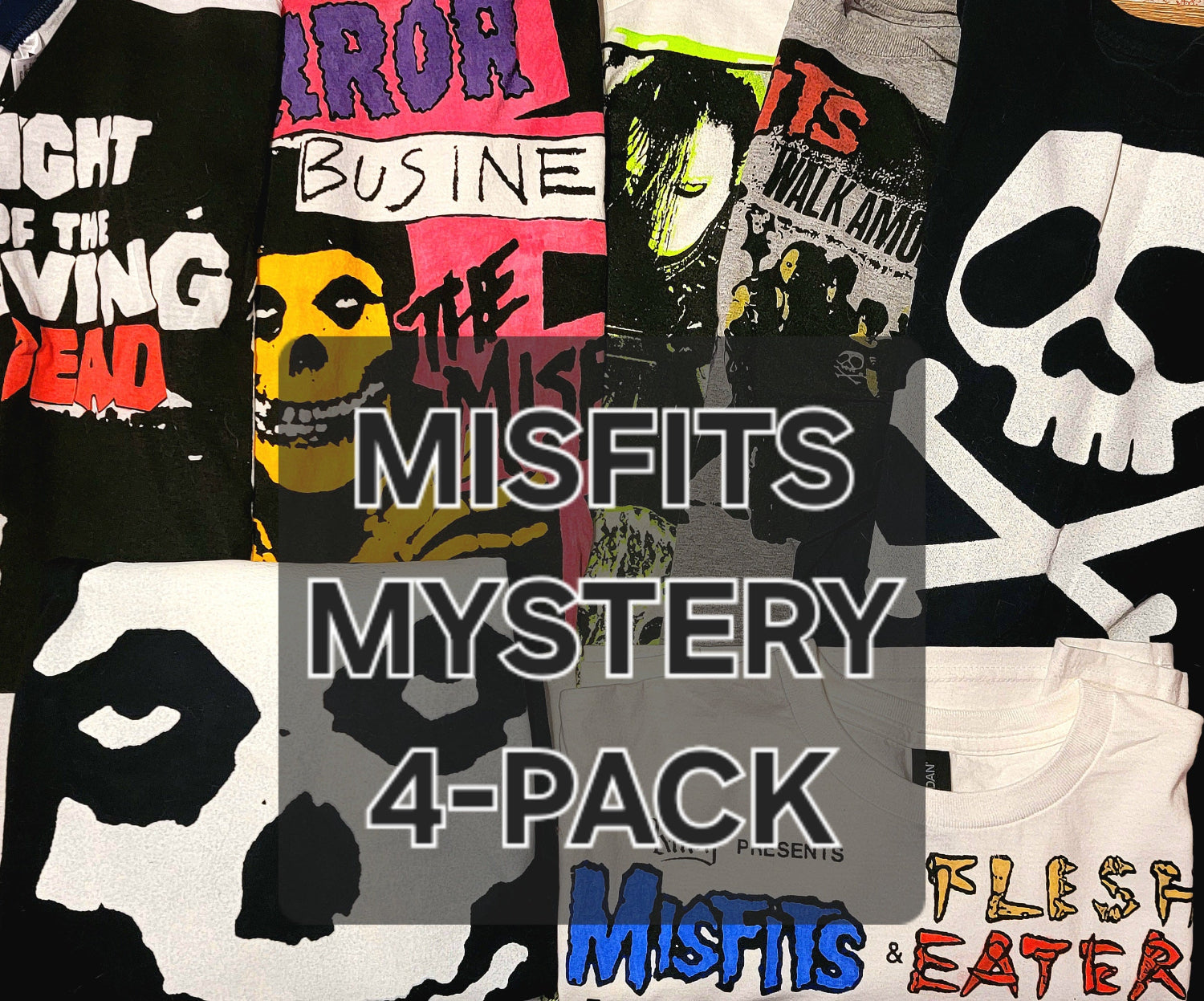 MISFITS MYSTERY PACK (4 Random Shirts)