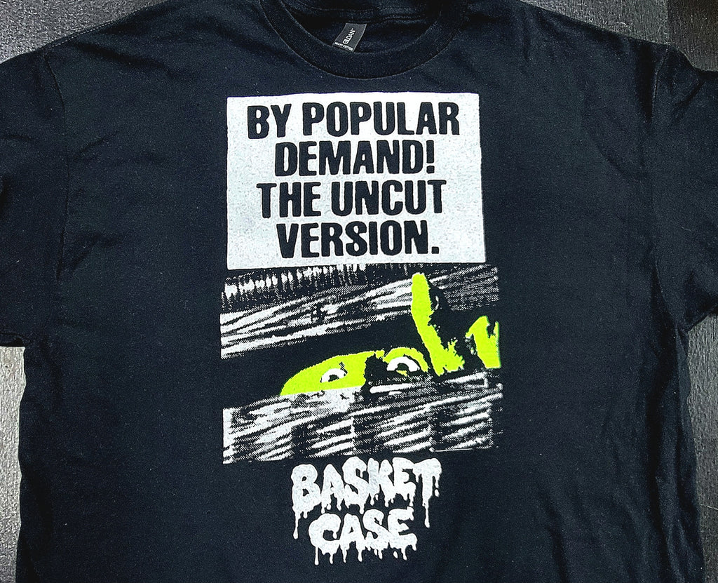 Basket Case (1982) Horror Movie Screen Print T-Shirt