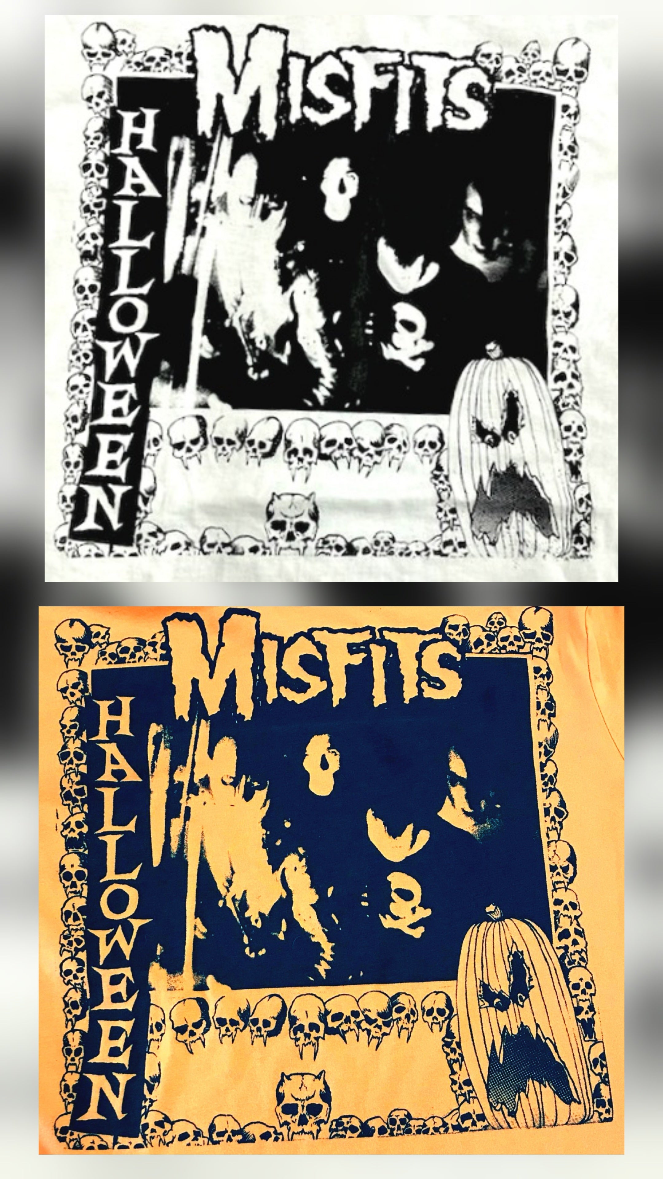 Misfits Halloween Horror Punk Screen Print T-Shirt