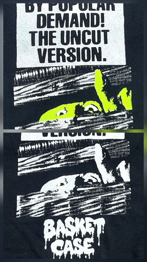 Basket Case (1982) Horror Movie Screen Print T-Shirt
