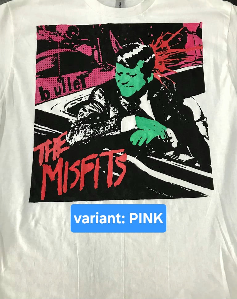 Misfits BULLET Album Art (1978 Punk Single E.P.) T-Shirt