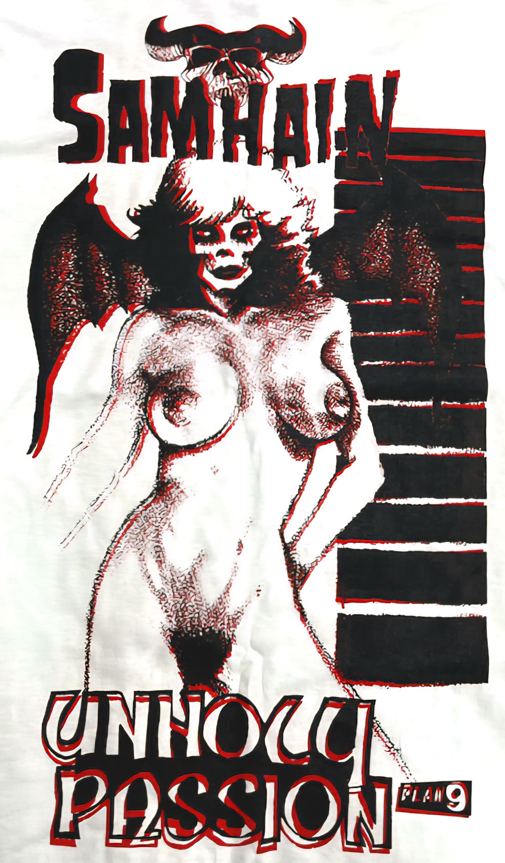 Samhain 'Unholy Passion' Plan 9 Poster T-Shirt