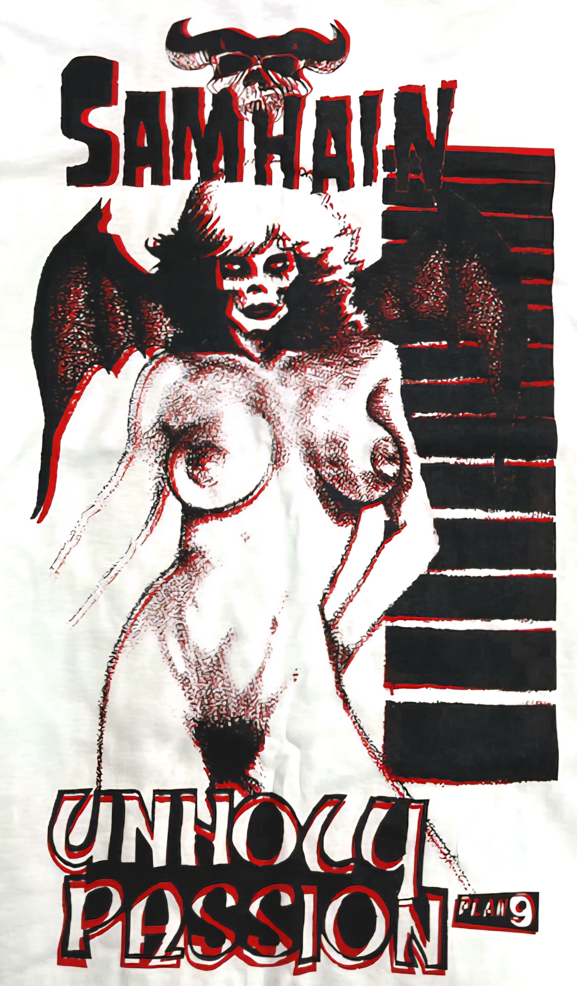 Samhain 'Unholy Passion' Plan 9 Poster T-Shirt