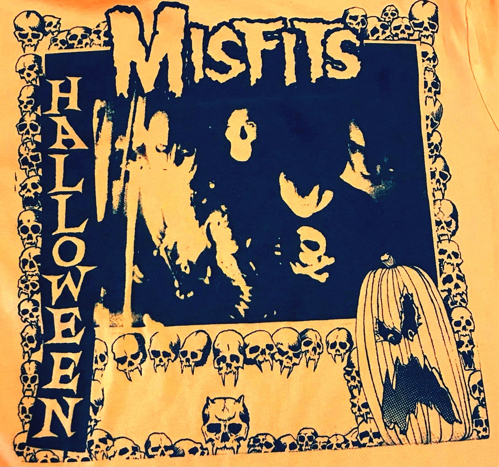 Misfits Halloween Horror Punk Screen Print T-Shirt