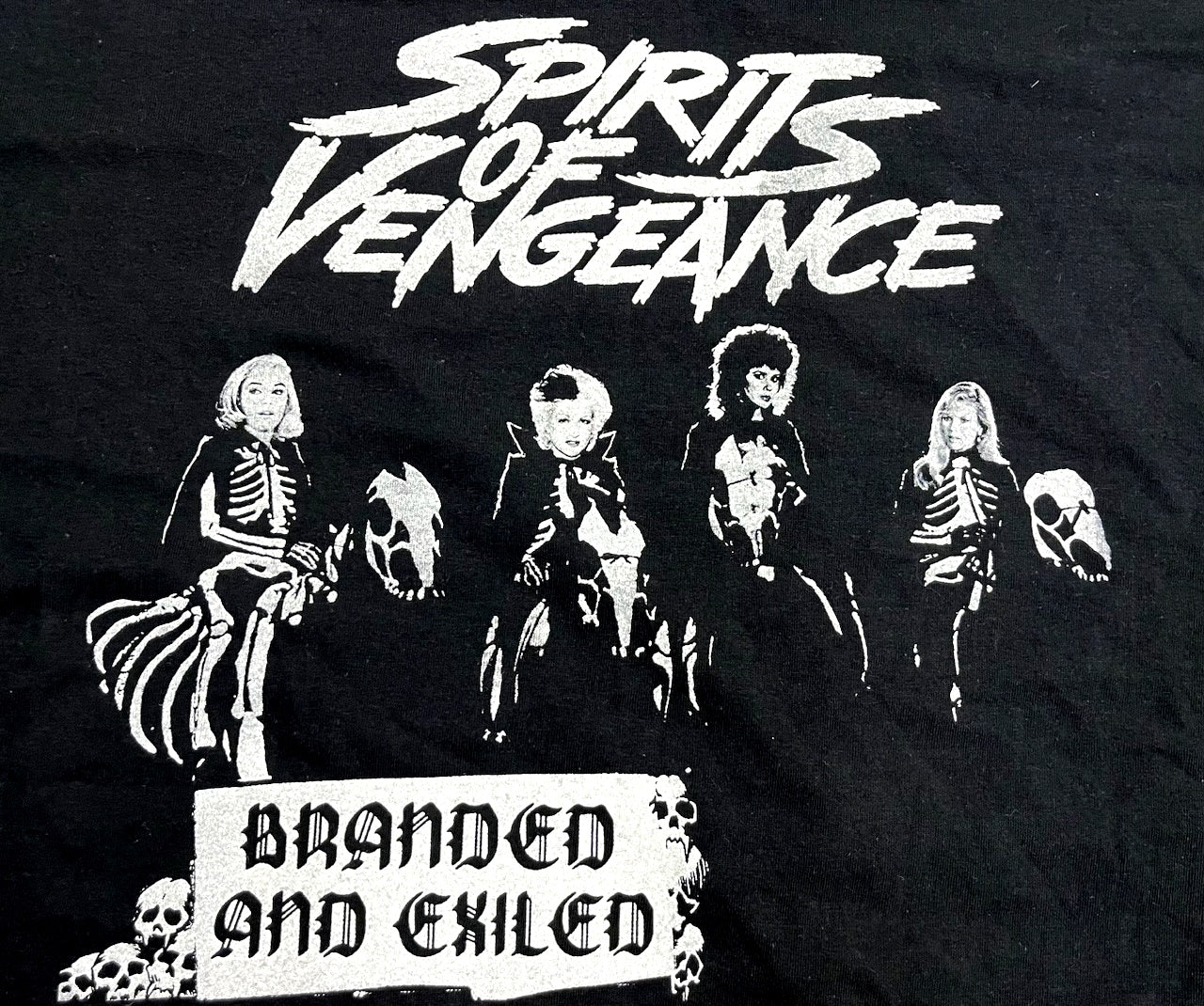 BRANDED & EXILED 'Spirits of Vengeance' Screenprint T-shirt