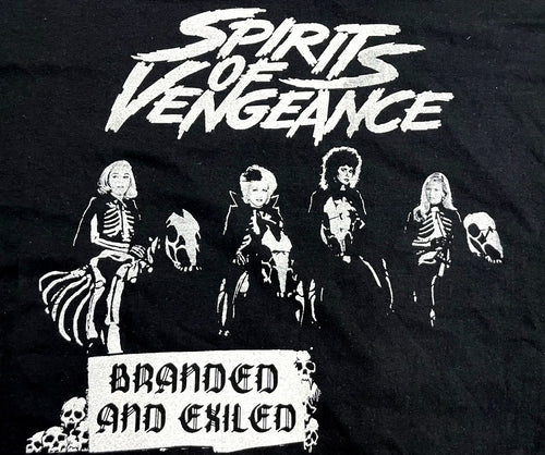 BRANDED & EXILED 'Spirits of Vengeance' Screenprint T-shirt
