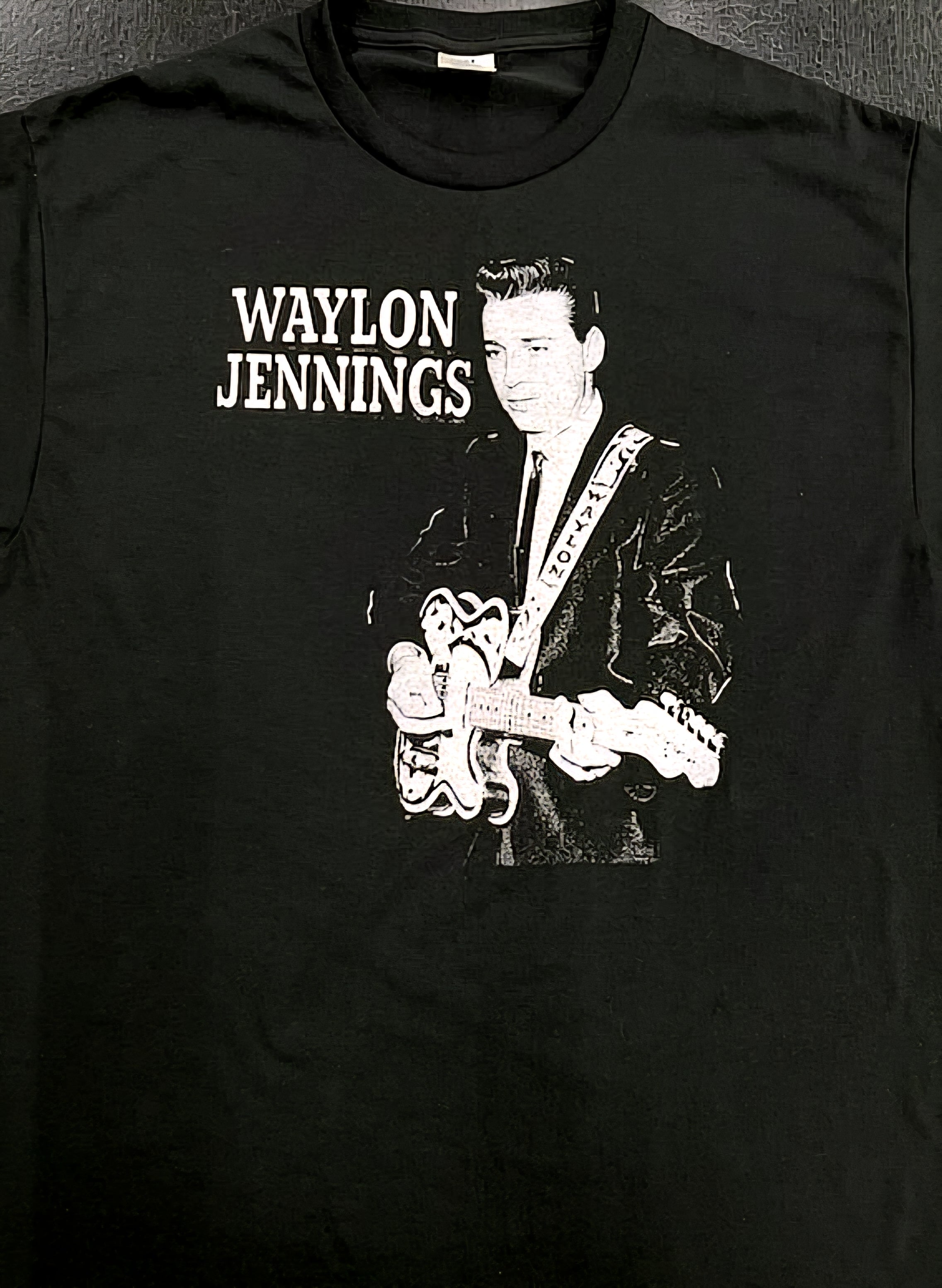Waylon Jennings 1960s OUTLAW Country Music T-Shirt