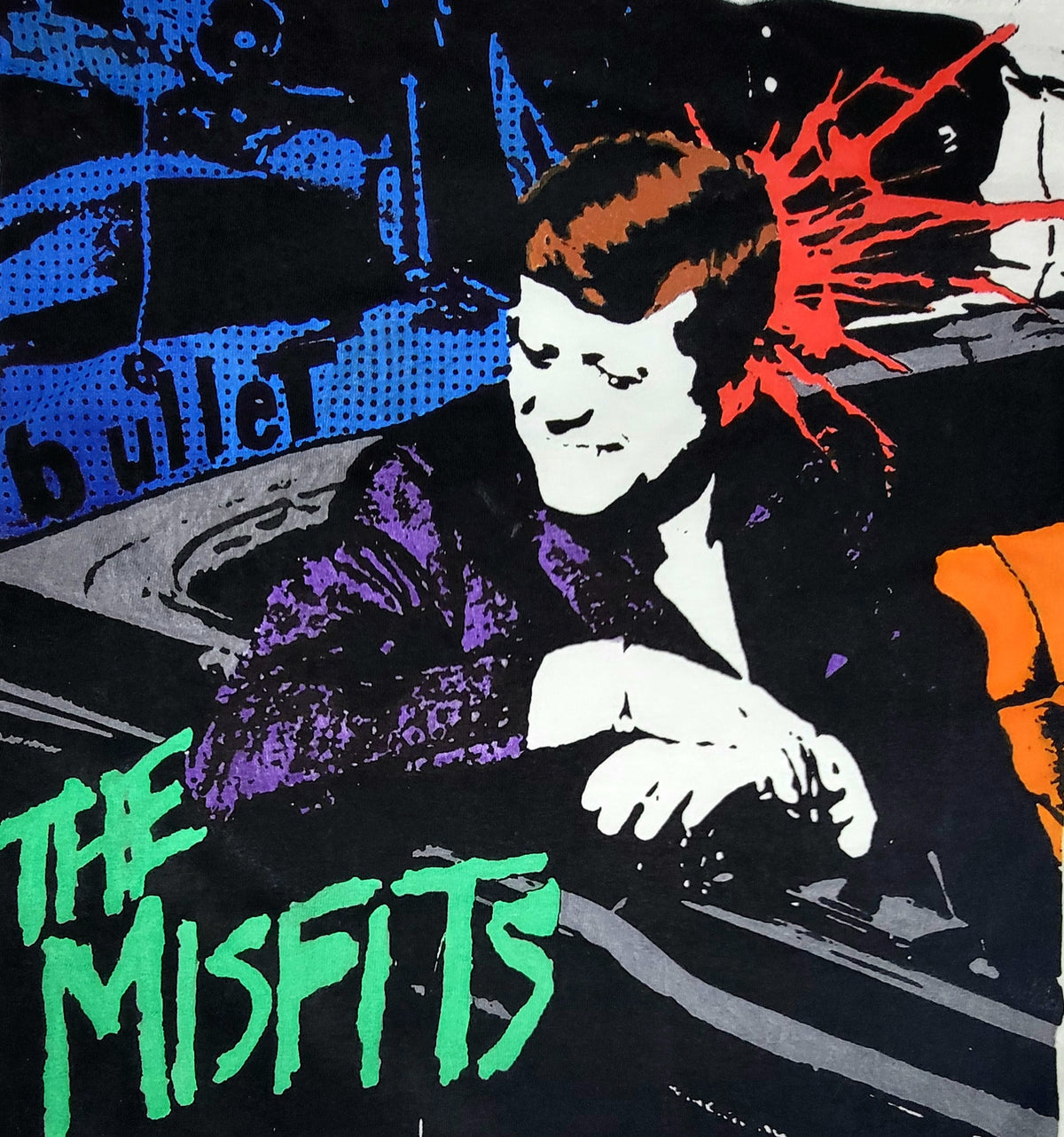 *ONE-OFF* The Misfits 'Bullet' Screenprint T-shirt (XL)