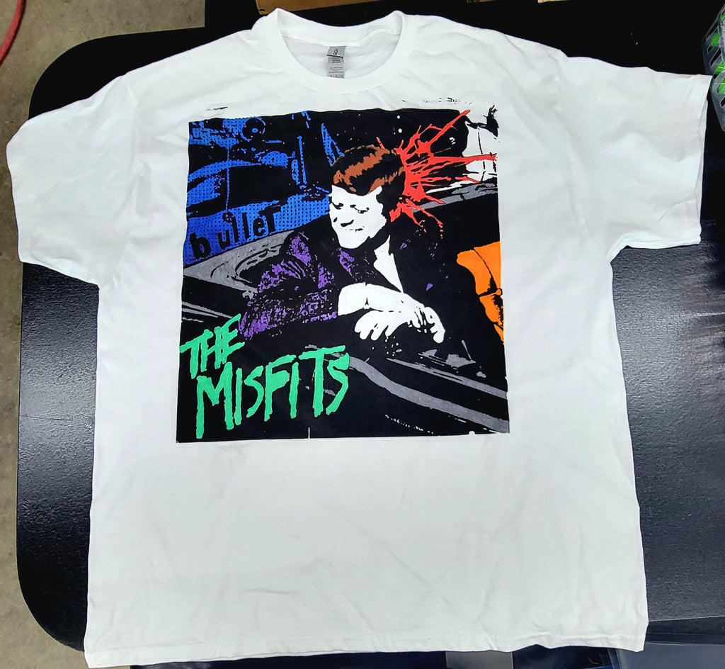 *ONE-OFF* The Misfits 'Bullet' Screenprint T-shirt (XL)
