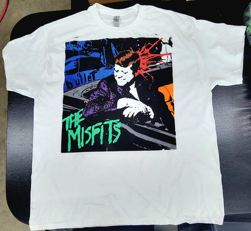 *ONE-OFF* The Misfits 'Bullet' Screenprint T-shirt (XL)