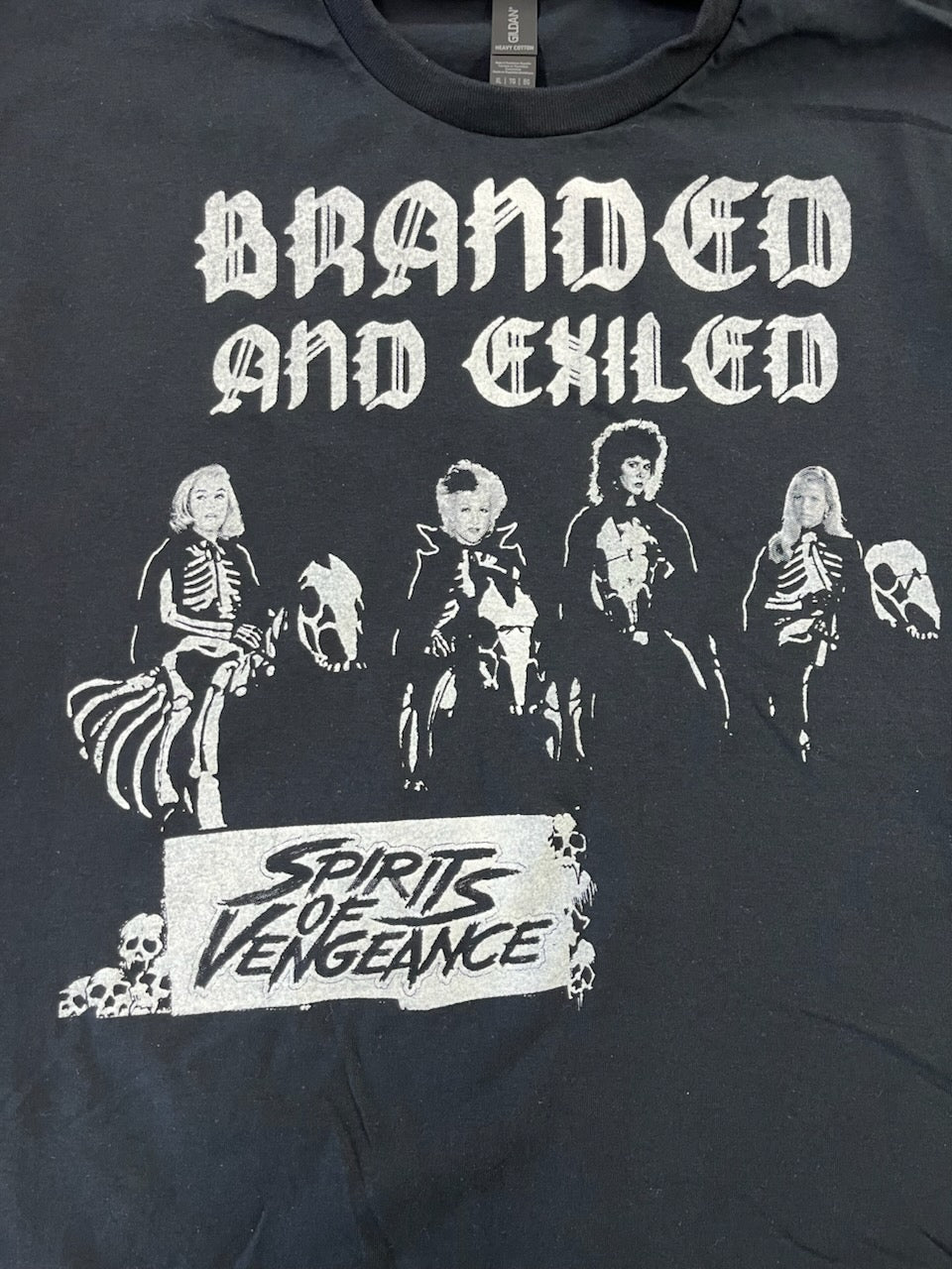 BRANDED & EXILED 'Spirits of Vengeance' Screenprint T-shirt
