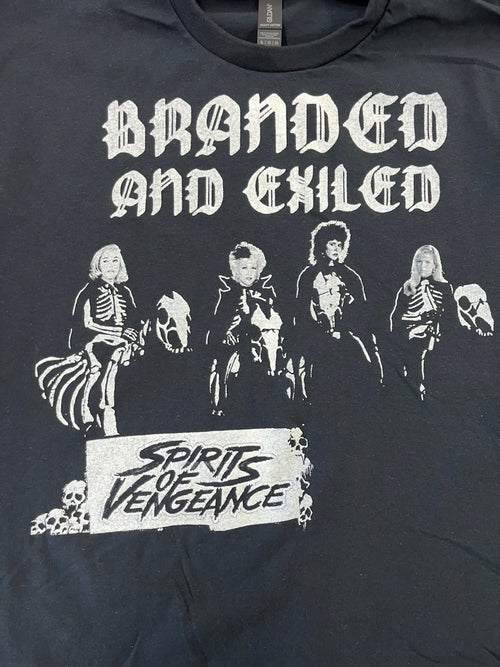 BRANDED & EXILED 'Spirits of Vengeance' Screenprint T-shirt
